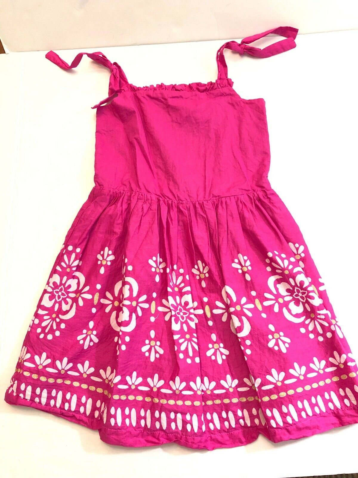 gymboree gold dress