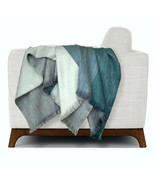 Soft &amp; Warm Reversible Alpaca wool Throw Fringed Blanket 69 x 55 in - $65.29