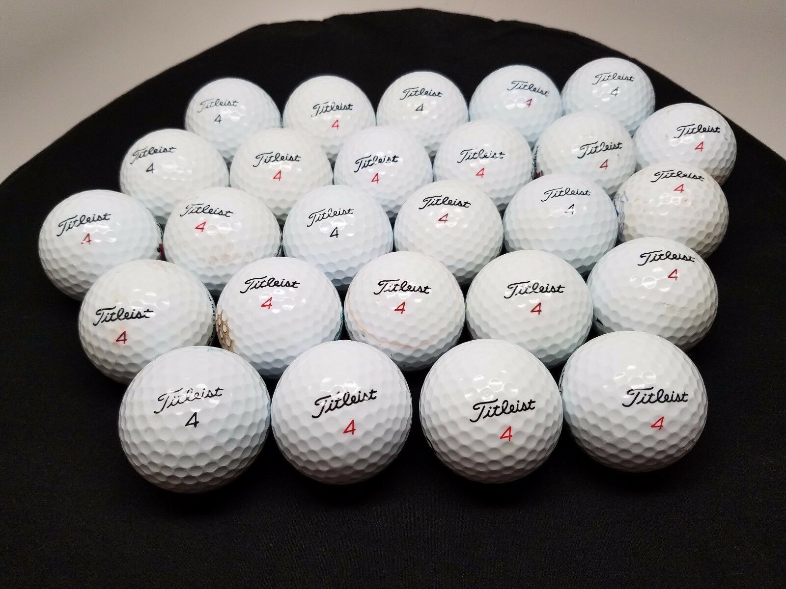 Titleist Golf Balls Size 4 Lot of 26 Golf Balls