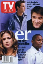 ORIGINAL Vintage Oct 12 2002 TV Guide No Label ER Cast Noah Wyle Maura Tierney