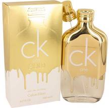 Calvin Klein CK One Gold Perfume 6.7 Oz Eau De Toilette Spray image 6