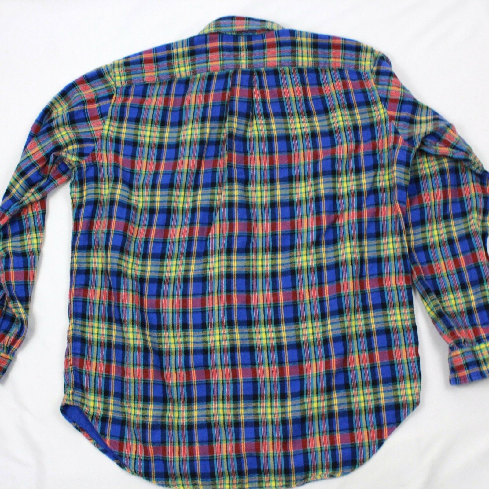 VINTAGE Polo Ralph Lauren Flannel Shirt Men's Extra Large Tall XLT ...