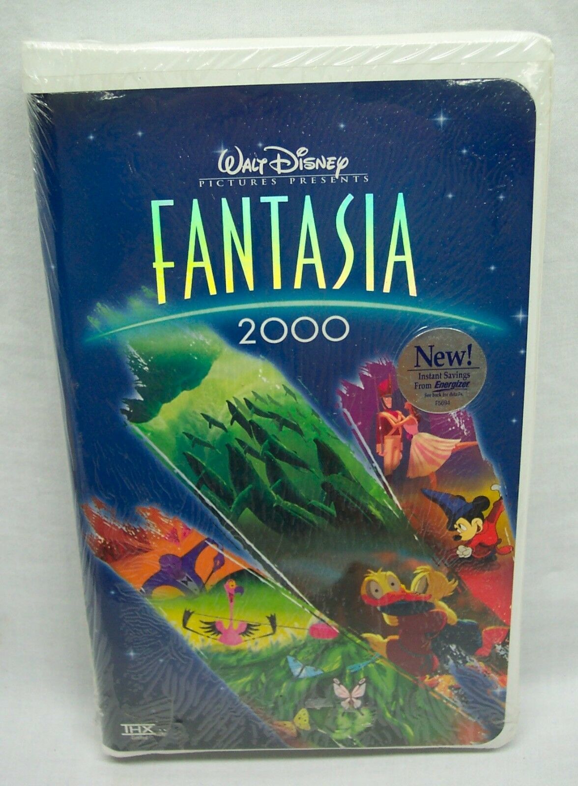 Walt Disney Fantasia 2000 VHS VIDEO 2000 BRAND NEW In SHRINKWRAP VHS