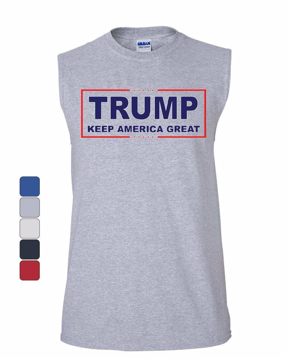 Trump Keep America Great Muscle Shirt 2020 Election Republican POTUS Sleeveless