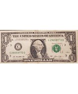 2013 US$1 Misaligned Uneven Serial # 7 Note - $15.95