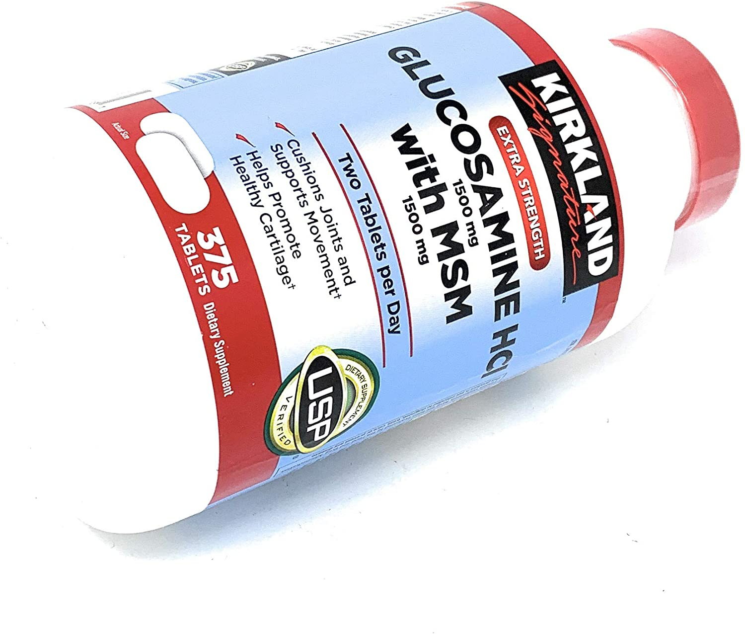 Kirkland Signature Extra Strength Glucosamine HCI 1500mg, With MSM 1500