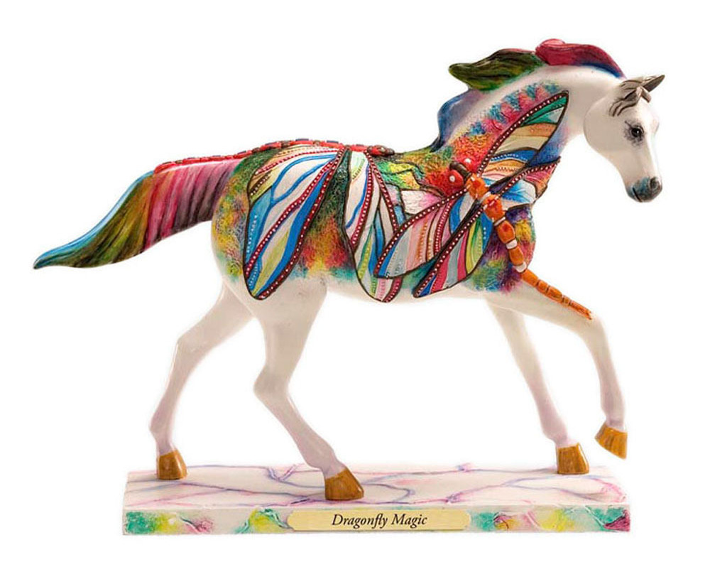 Trail of Painted Ponies DRAGONFLY MAGIC HORSE FIGURINE - 2 E/985 - BNIB ...