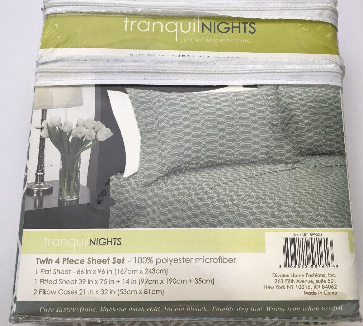 Tranquil Nights Luxury Weight Bedding - Sheets & Pillowcases