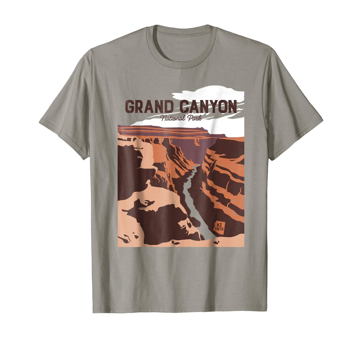 Grand Canyon National Park T shirt Arizona Vintage Gifts Tee - Tops