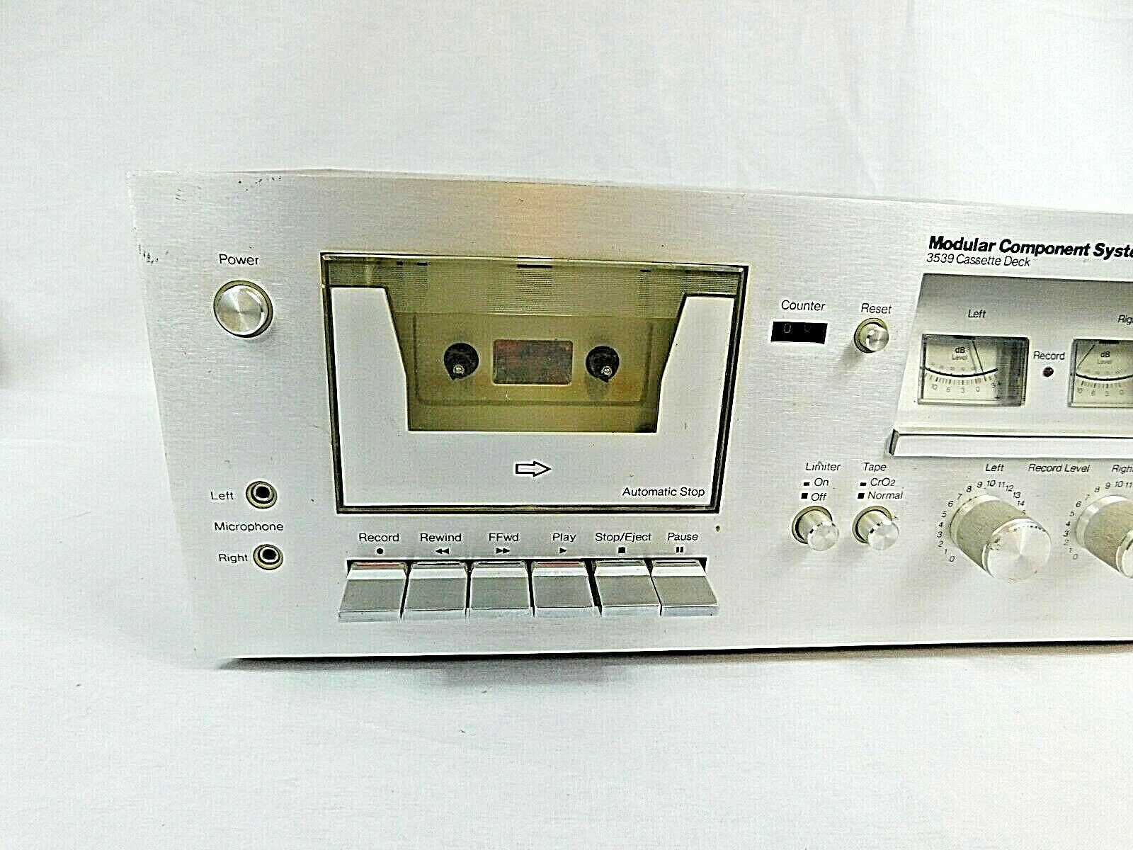 MCS Series Modular Component System 3539 Cassette Deck Model No 683