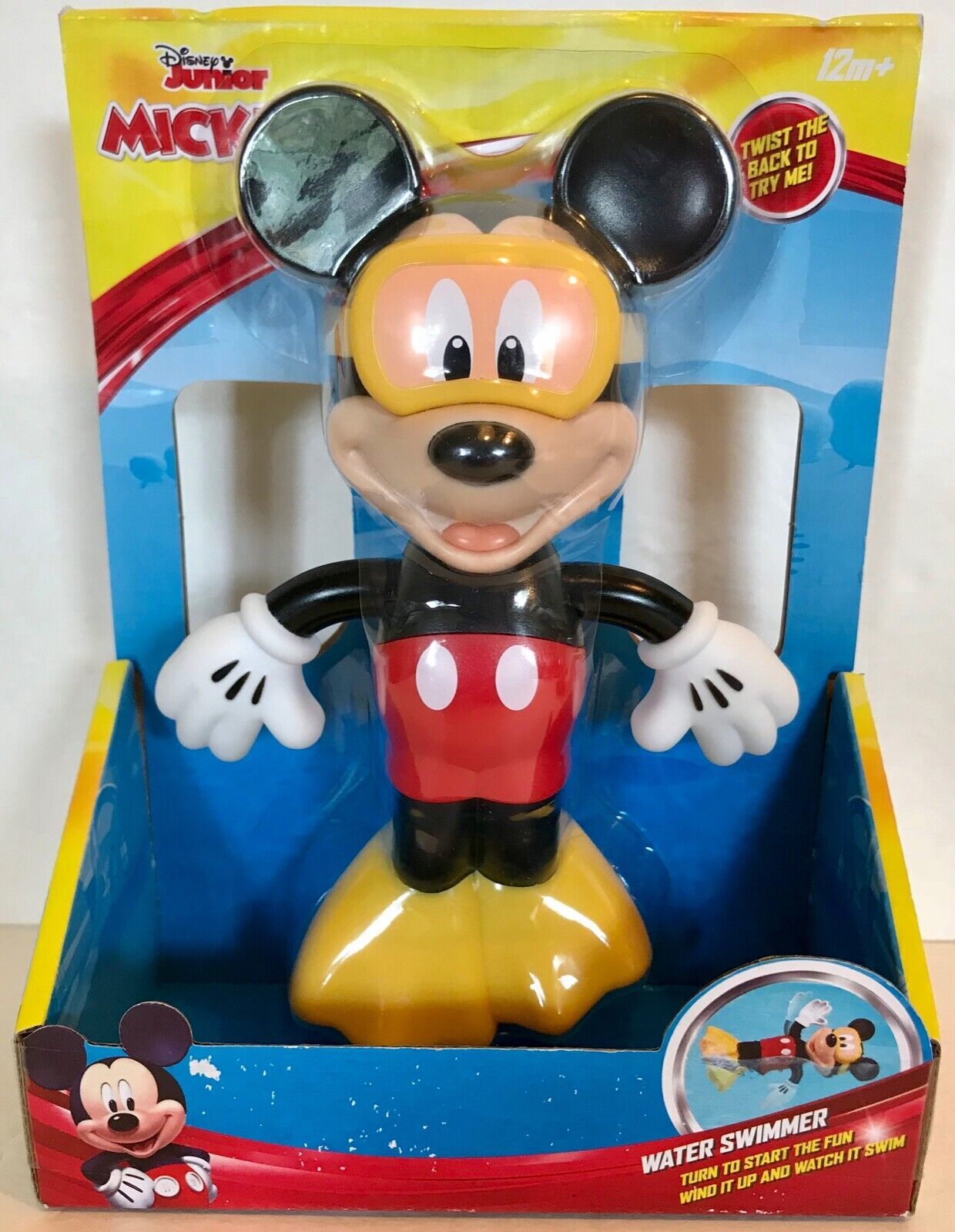 Disney Junior Mickey Mouse Clubhouse Mickey Mouse Water Swimmer Bath Pool Toy Other