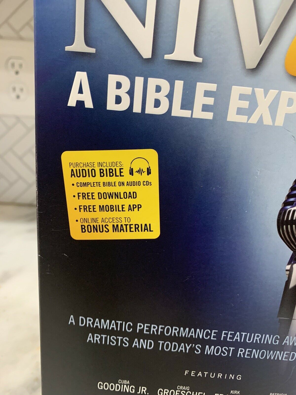 “the bible experience” complete 79 cd dramatic audio bible performance