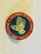 US Military California National Guard Insignia Pin - Operation Ready Families - $10.00