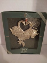 Lenox 1997 Kirk Stieff Our 1st Christmas Together Pewter Ornament - $17.53