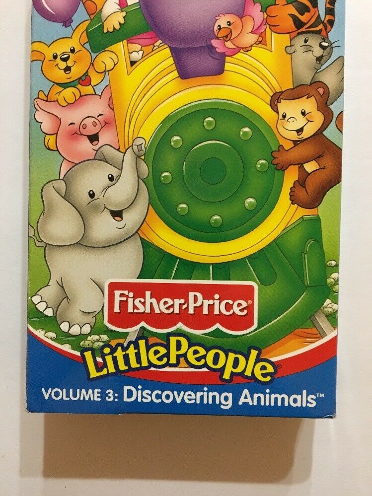 Fisher Price Little People Vol 3 Discovering Animals(VHS,2001)TESTED ...