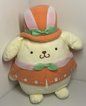 Sanrio Character Pom Pom Purin Easter Bunny Plush Toy Doll Yellow Orange Japan - $23.38
