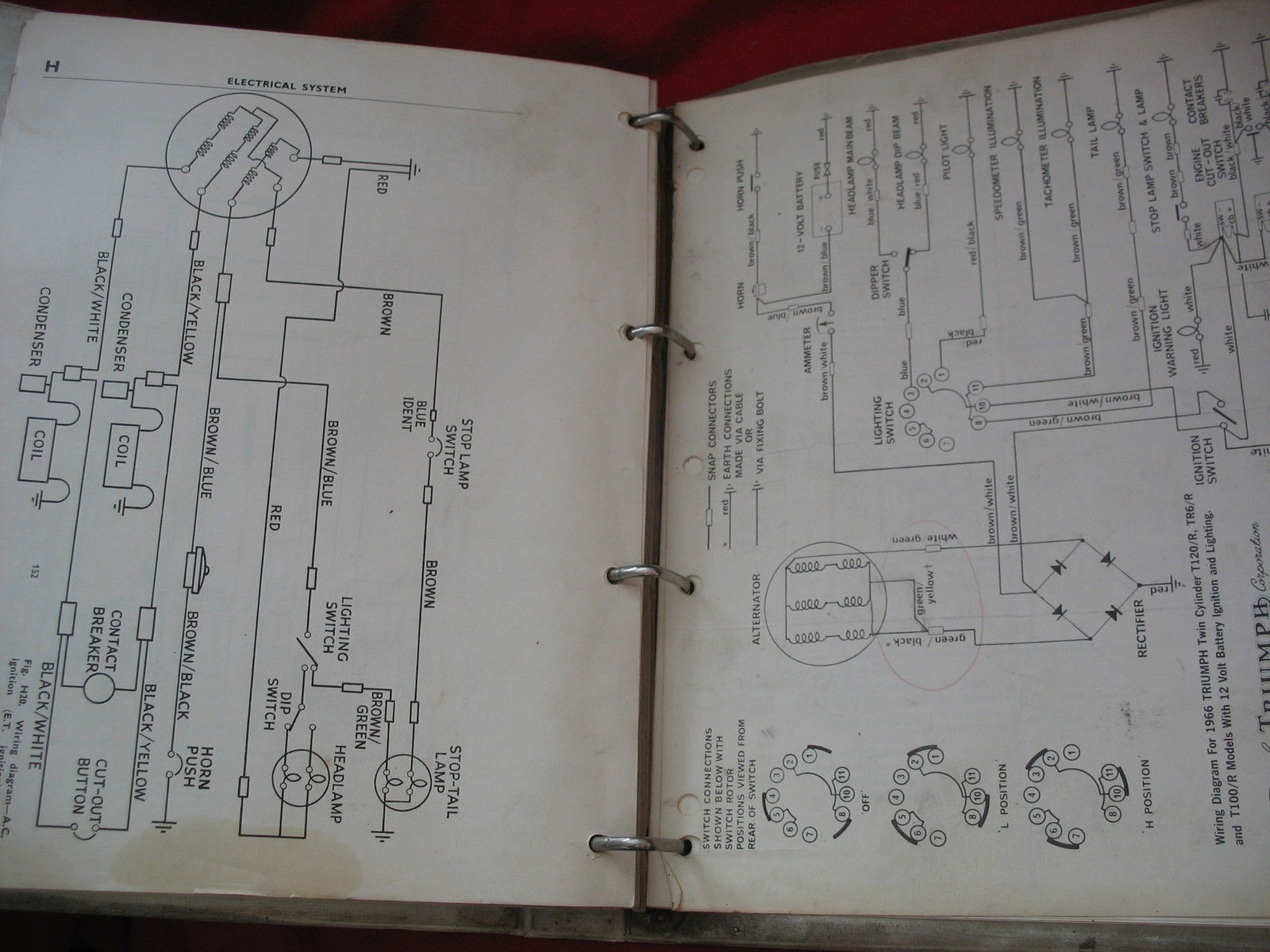 Wiring Manual PDF: 12 Volt Triumph Wiring Diagram