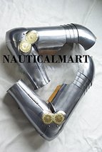NauticalMart LARP Leg Armor, Gothic Medieval Steel Leg Guards