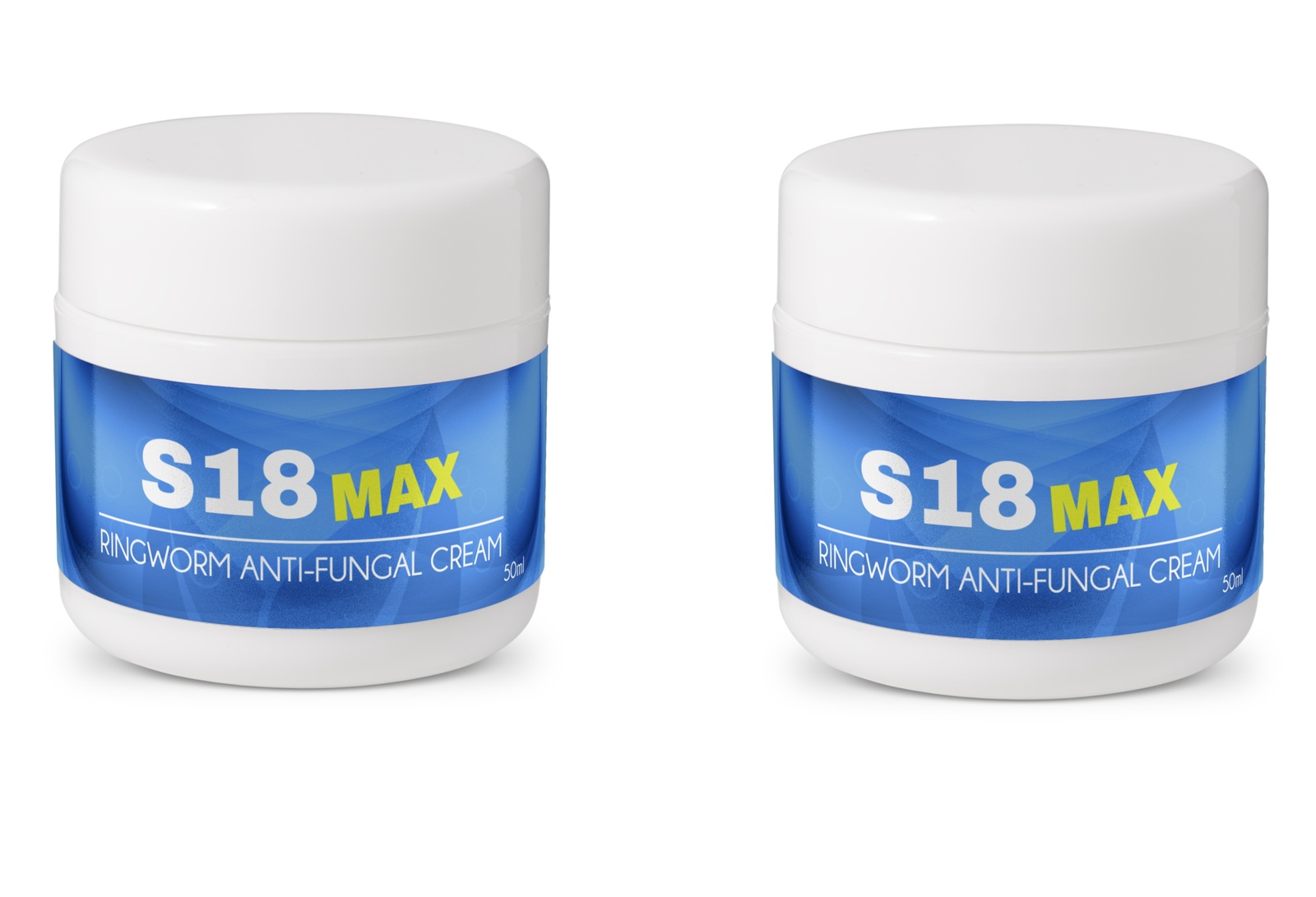2 x S18 Max RINGWORM Antifungal Cream 50ml for ADULTS and CHILDREN