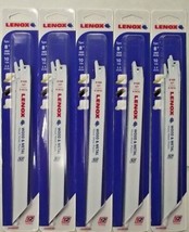 Lenox 20580810R 8&quot; x 10 TPI Reciprocating Saw Blades For Wood &amp; Metal 5-... - $41.58