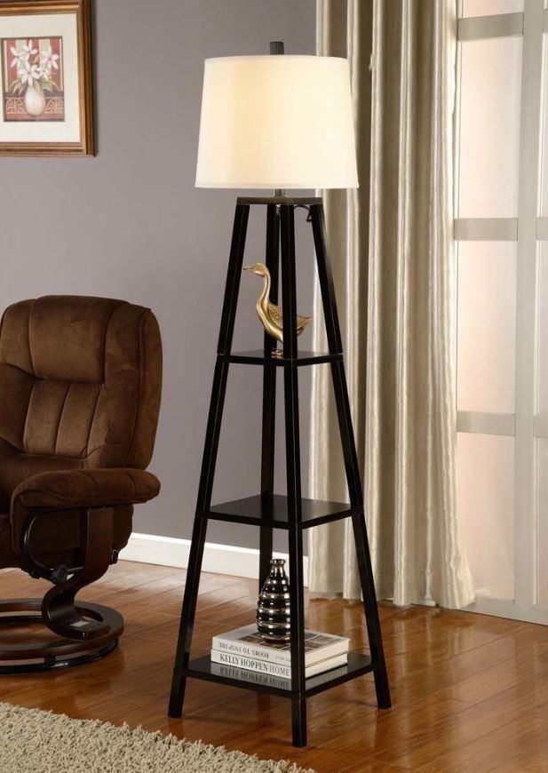 Floor Lamp With Shelves For Living Room Bedrooms 3 Tier Lighting