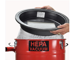 55 gallon wet dry drum top vacuum