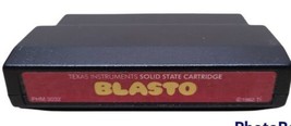 Blasto Video Game Cartridge (1980) (TI-99/4a, 1980) Used