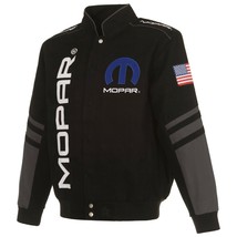 2021 Authentic Mopar Racing Embroidered Cotton Jacket  Black new  - $139.99