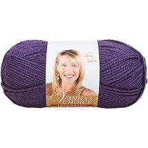 Lion Brand Vanna's Choice Yarn-Purple - $7.80