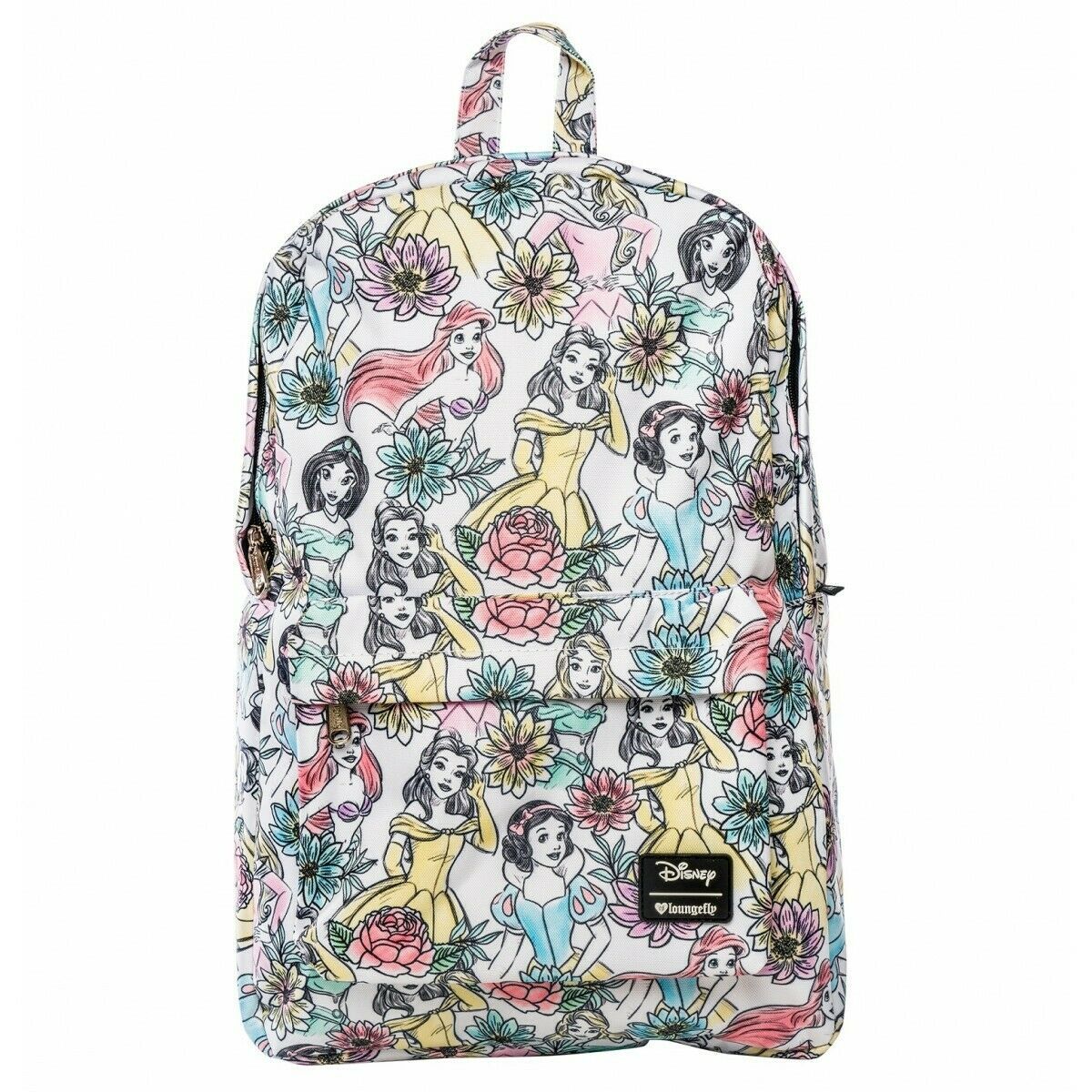 Loungefly Princesses Disney Fleur Floral École Sac Dos WDBK0678 ...