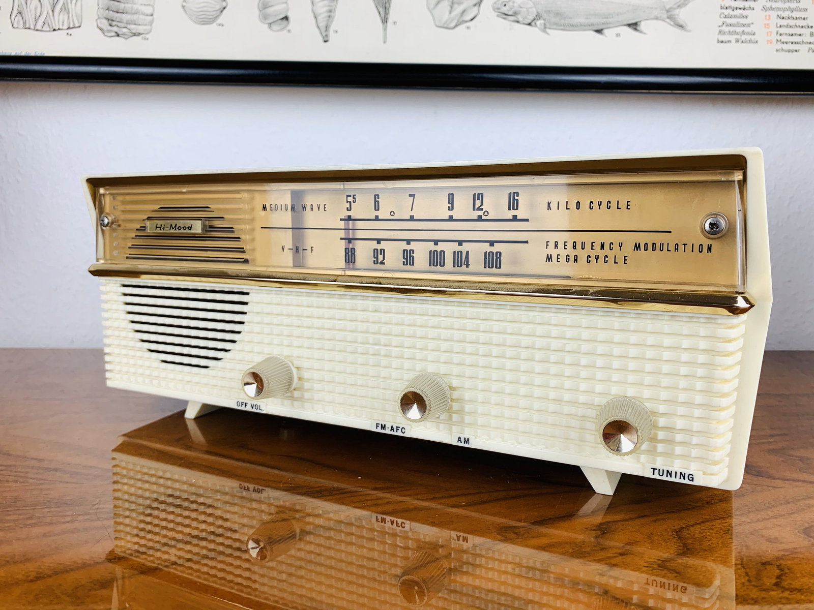 Charming Mid Century Radio by NEC - Very rare tube radio from Japan ...