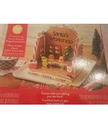 NEW Wilton Build it Yourself Tasty Gingerbread Santas Workshop Scene - $29.58