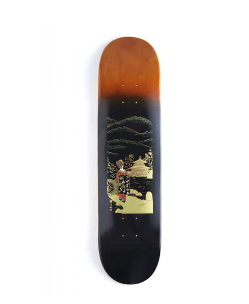 Urushi Seigaido Handmade Japan Super Hard Skateboard Deck Maiko Kyoto Art  - $279.95