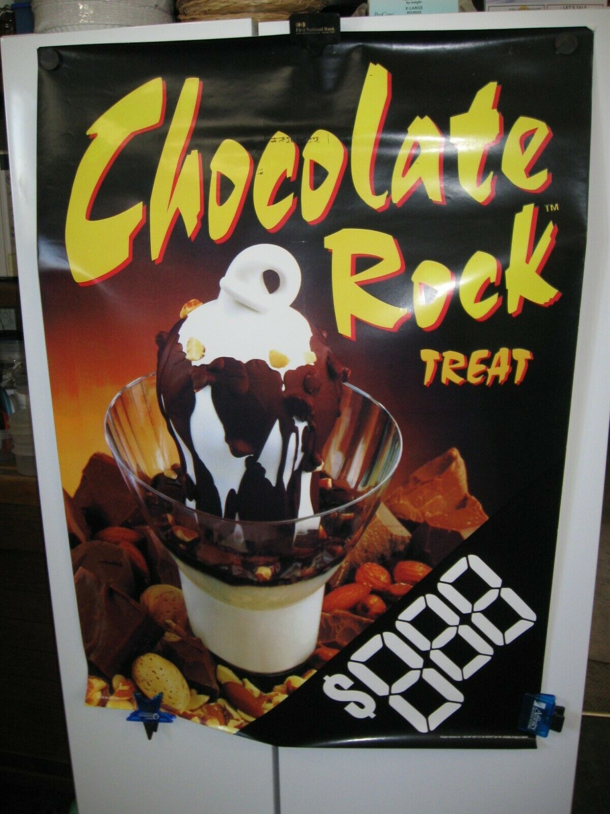 Dairy Queen Poster Backlit Plastic Take Home Treats 11x16 dq2 