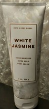 Bath & Body Works White Jasmine 24 Hr. Moisture Ultra Shea Body Cream 8 oz - $14.20