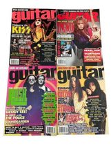 Vintage Lot (21) Guitar School Magazine 1989 1990s Queen KISS Motley Crue image 4