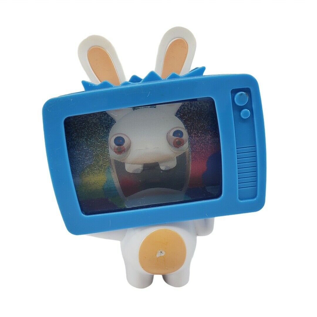 2015 MCDONALDS RABBIDS LOT SET 6 FIGURES TOYS HAPPY MEALS BUNNY 