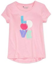 Champion Girls Toddler & Little Love Glitter Graphic-Print T-Shirts - $12.81