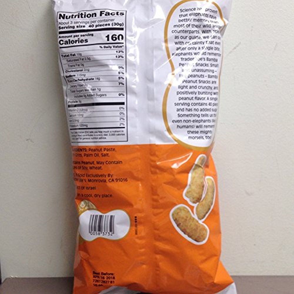 Trader Joe's Bamba Peanut Snacks Puffed Snacks