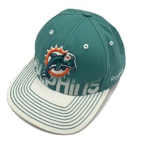 Miami Dolphins Reebok Stretch Fit Hat NFL Equipment Embroidered Size S/M... - $19.79