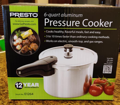 Presto 01264 6-Quart Aluminum Pressure Cooker - $259.99