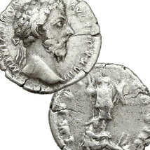MARCUS AURELIUS Commemorates Defeat of German Tribes. Captive, Roman Emp... - £251.88 GBP