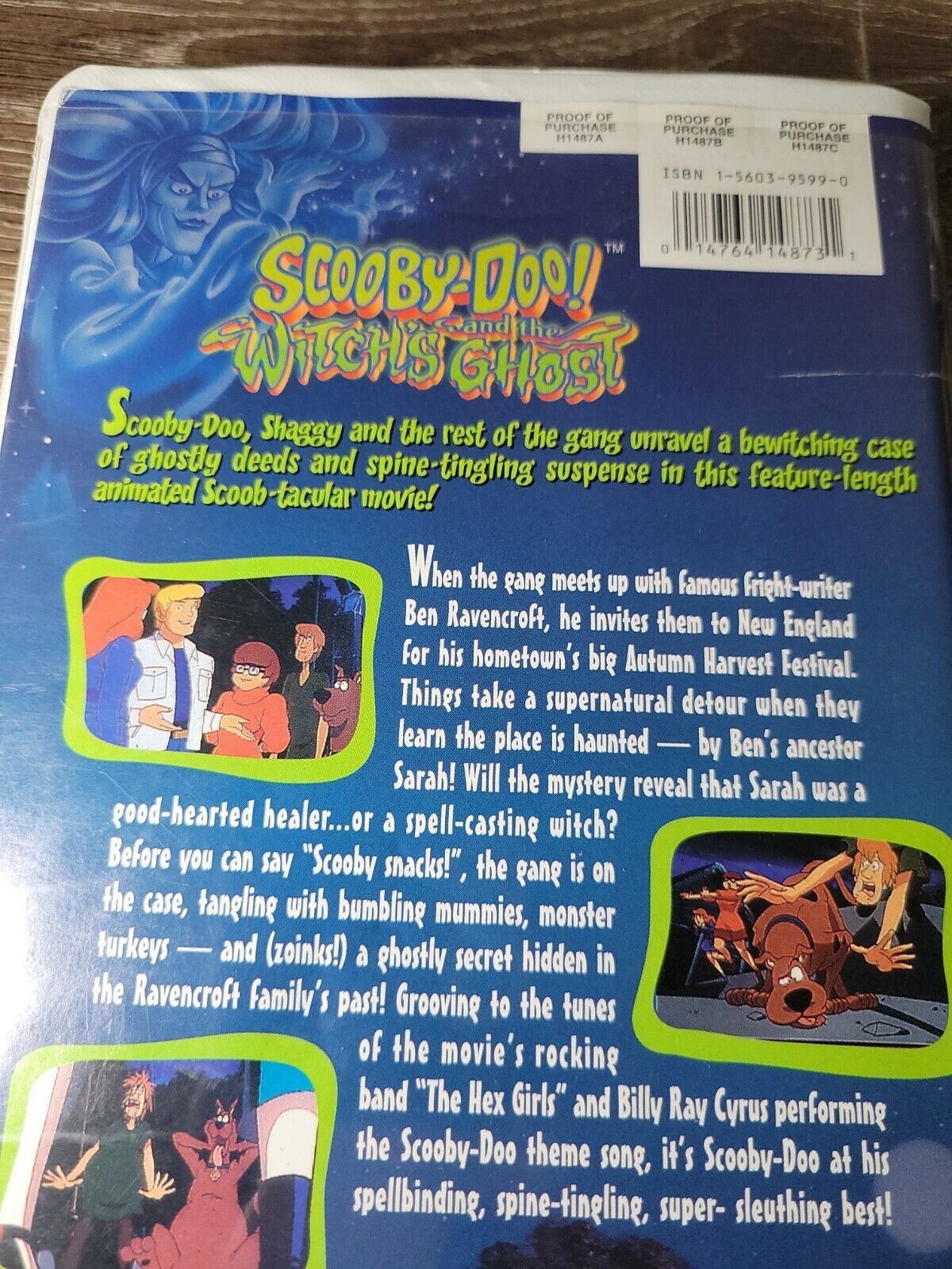 Scooby Doo and the Witch's Ghost VHS CLAMSHELL - VHS Tapes