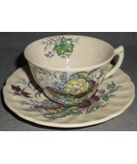 Royal Doulton THE KIRKWOOD PATTERN Cup and Saucer Set MADE IN ENGLAND - $11.87