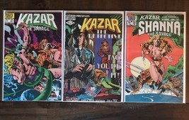 Marvel KA-ZAR The Savage Shanna The Detective Lot Of 3 Comics #’s 22, 27 & 35p - $9.49