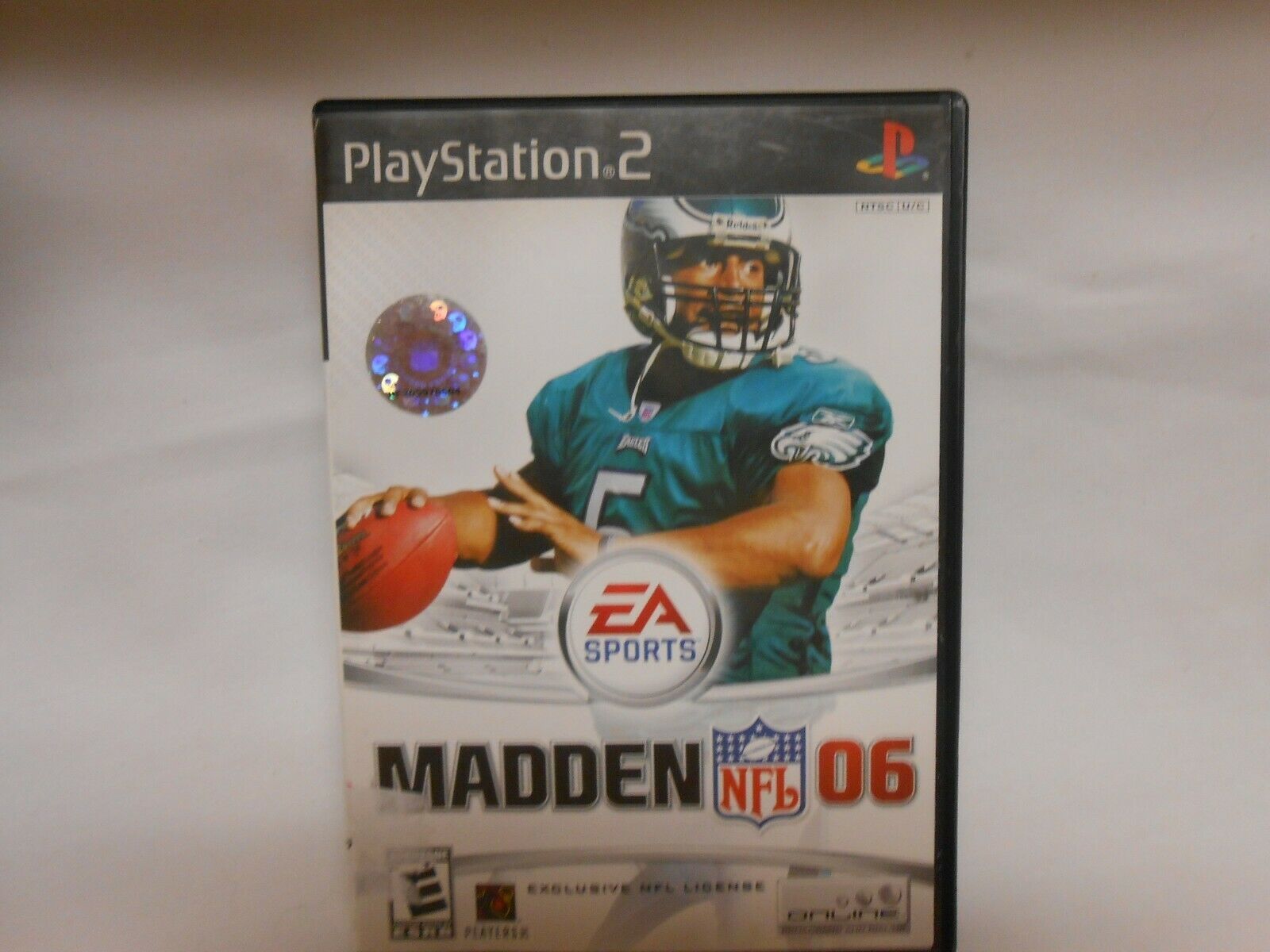 Madden NFL 06 PS2 Sony PlayStation 2, 2005 Disc Case Manual - Video Games