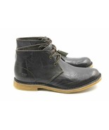 UGG Leighton Mens Leather Chocolate Desert Boot Size 7 AUTHENTIC - $96.59