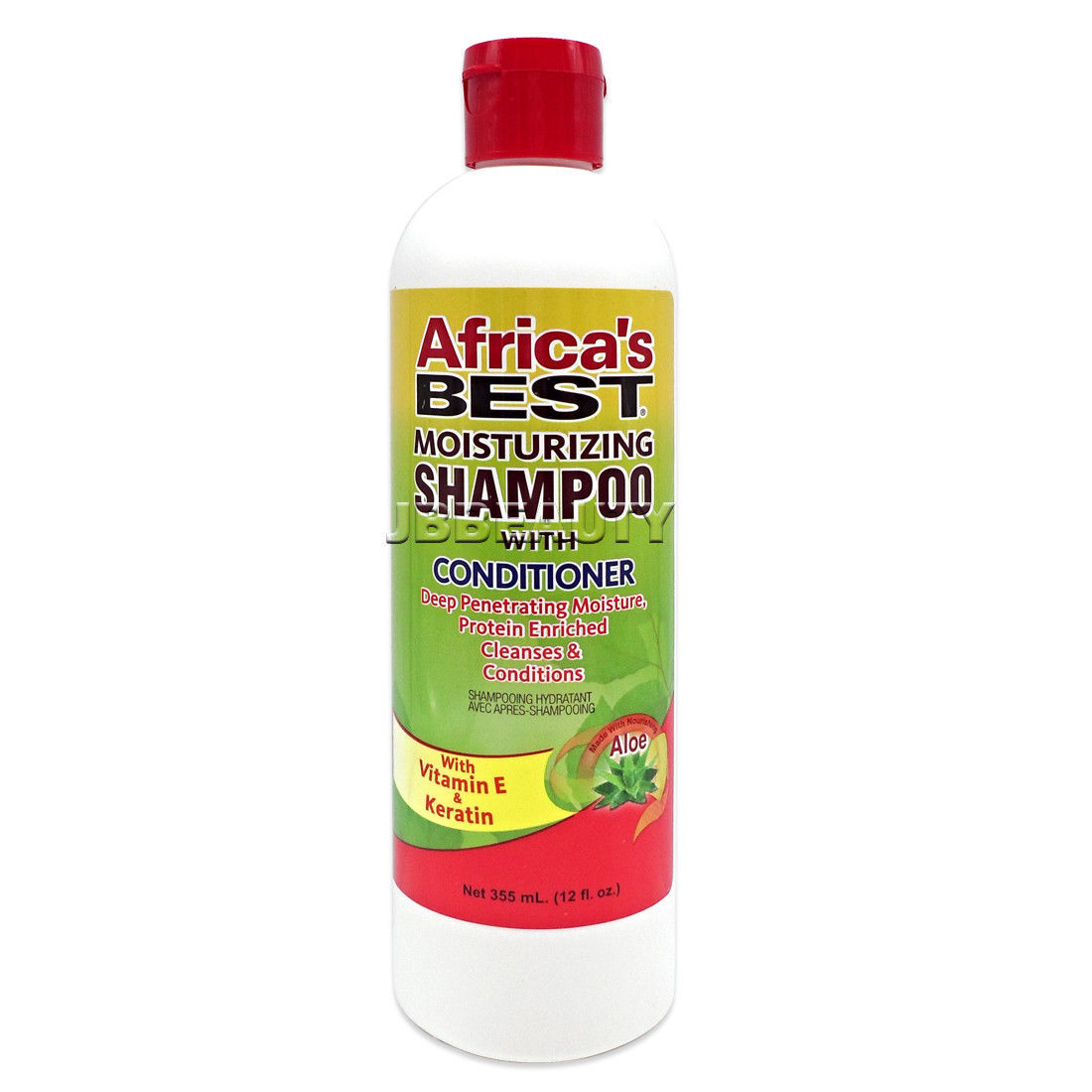 Africa's Best Moisturizing Shampoo With Conditioner With Panthenol 12oz ...