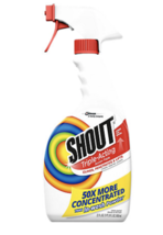 Shout Liquid Laundry Stain Remover, Triple Acting (22 fl oz Spray Bottle) - $7.79