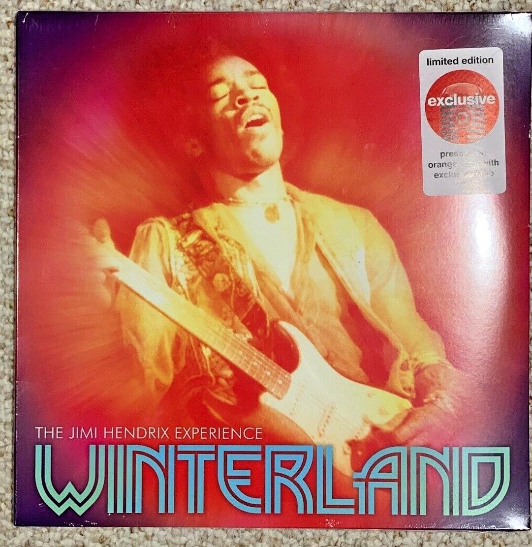 Jimi Hendrix Winterland Limited Edition Orange Vinyl With Exclusive ...